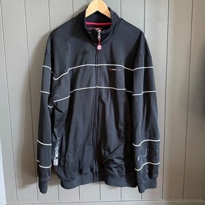 Men’s Vintage Marc Ecko Unltd Black Zip Up Jacket Size XL
